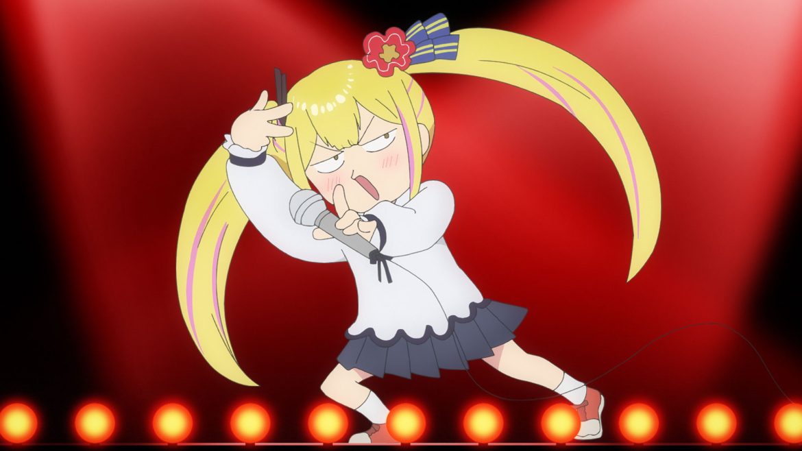 莎拉的畫風隨著劇情進入搞笑橋段而變化