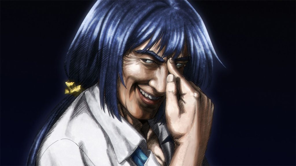 最近的偵探真沒用裡的真白招牌顏藝表情，模仿自古畑任三郎